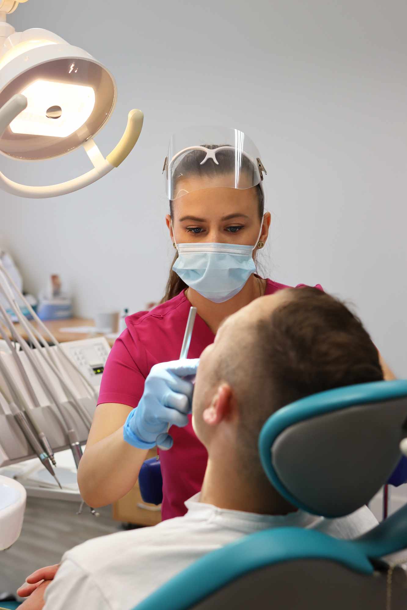 Aurelia Wiśniewska podczas pracy – higienizacja Elbląg